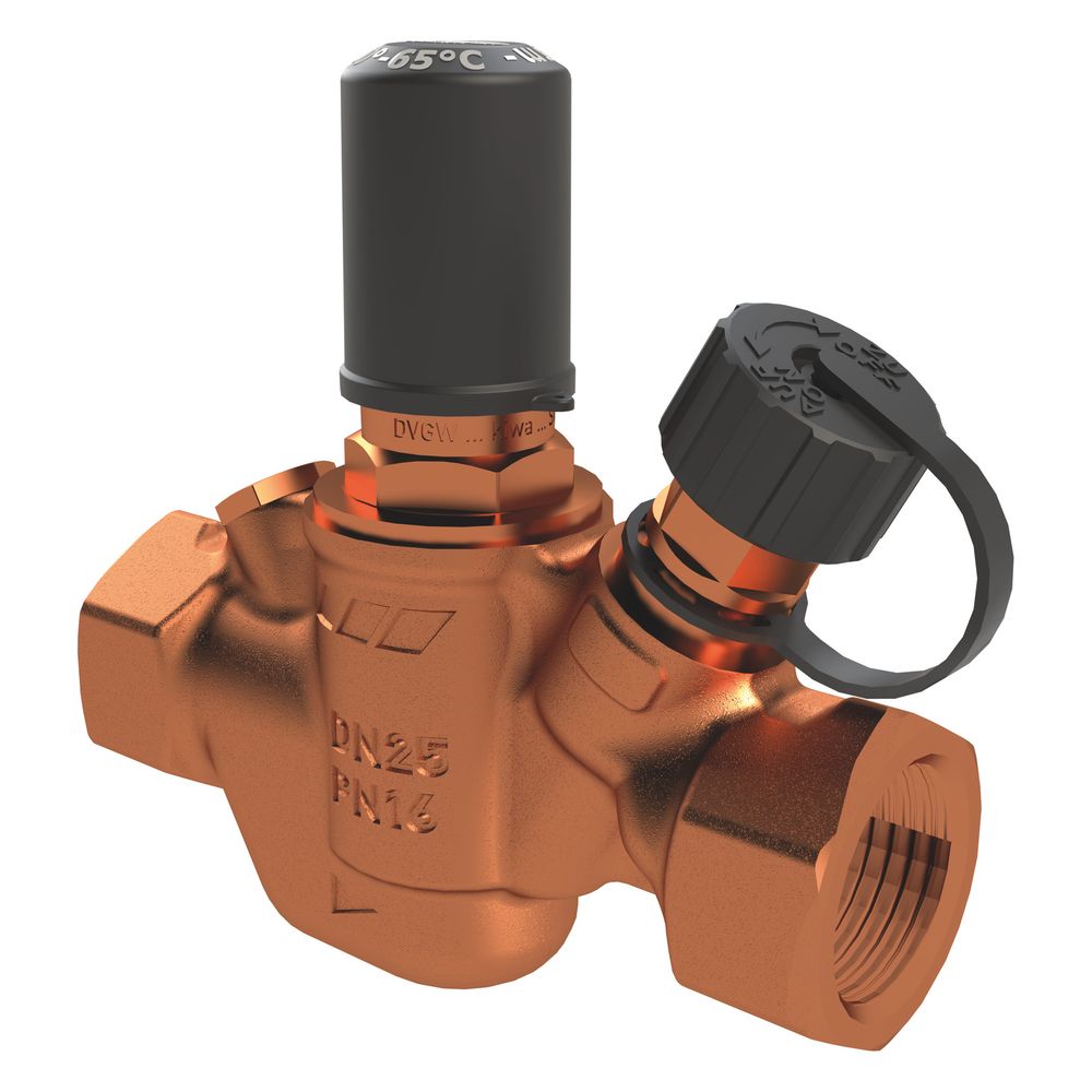 Kemper Multi-Therm automatisches Regulierventil 50-65 Grad C, DN 20 IG, PN 16, Rotguss, Figur 143 00 1430002000