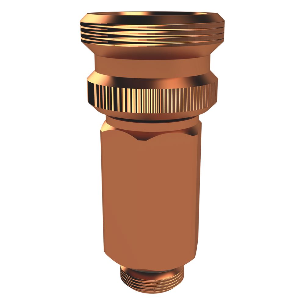 Kemper Axial-Entleerventil für Ventile mit stirnseitiger Entleerbohrung, max. 110 Grad C, DN 8, Rotguss, Figur J7109 150 00 J71091500000600