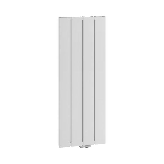 Kermi Beams Designheizkörper 2000x100x490mm 1983W bei 75/65/20 Grad C, Weiß Soft
