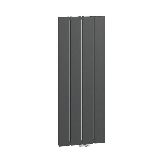 Kermi Beams Designheizkörper 2000x100x490mm 1983W bei 75/65/20 Grad C, Graphit Metallic