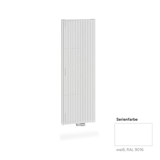 Kermi Decor-Arte Pure vertikal Designheizkörper 1800x595x96mm weiß