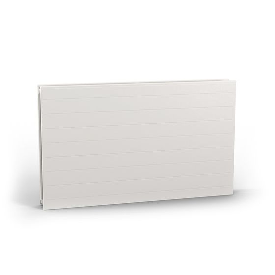 Kermi Line-K Flachheizkörper feinprofiliert Typ 33 605x157x805mm, mit Abdeckung, 1783W bei 75/65/20 Grad C, Bohrkonsole, Weiß