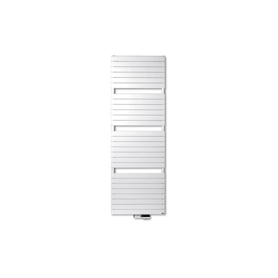 Kermi Aster Badheizkörper mit flachovalen Querrohren Weiß Seidenglanz 1471x37x450mm 634W bei 75/65/20 Grad C