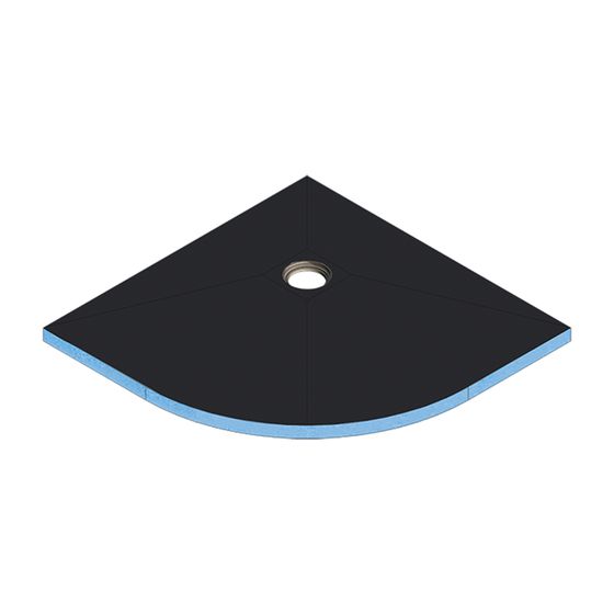 Kermi Board Point RXD 090090 L 900 x B 900 x H 40 mm