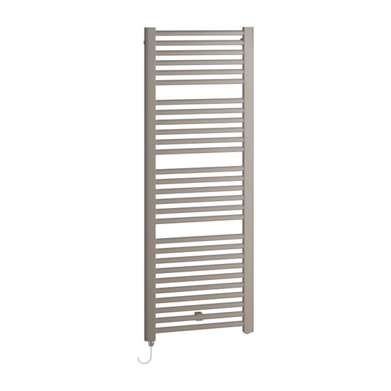 Kermi Basic-E gerade elektrischer Badheizkörper 804x35x599mm, FWS, Anschluss links, 400W, Anthracite Grey