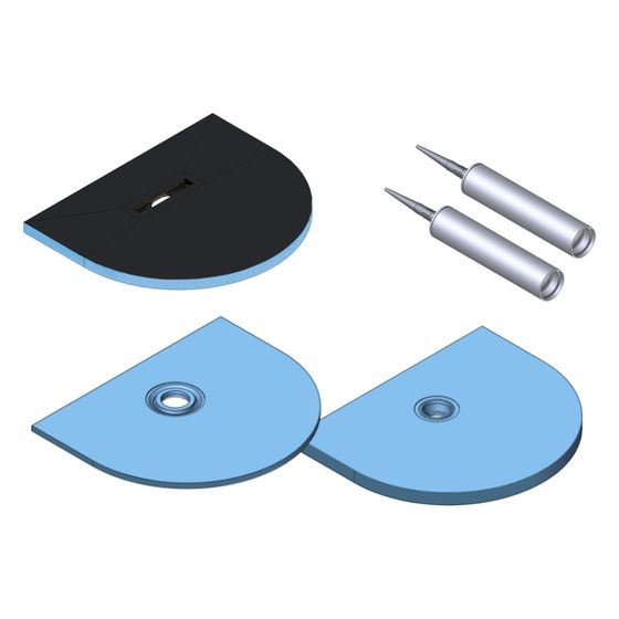 Kermi Board Line HUB 087106 L 870 x B 1060 x H 140 mm