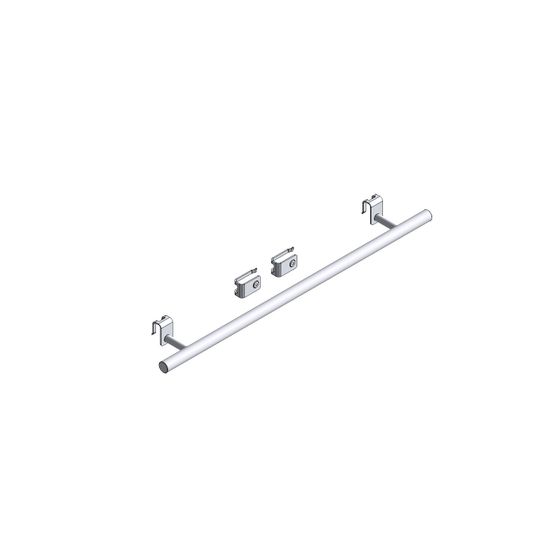 Kermi Handtuchbügel horizontal Universal rund, 680mm, Weiß