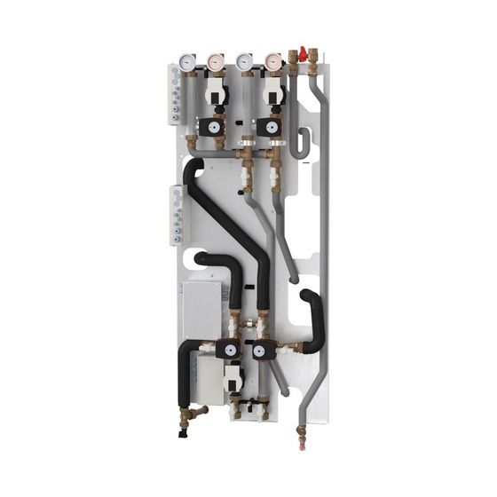 Kermi Hydromodul light pro mit Regelung 2x Heizkreis 9m, ungemischt