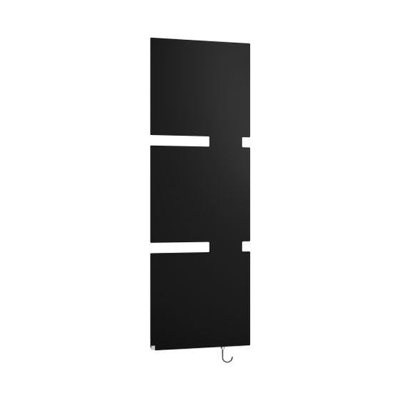 Kermi Tano-E elektrischer Designheizkörper 1800x44x600mm WRX links 800W Schwarz Soft