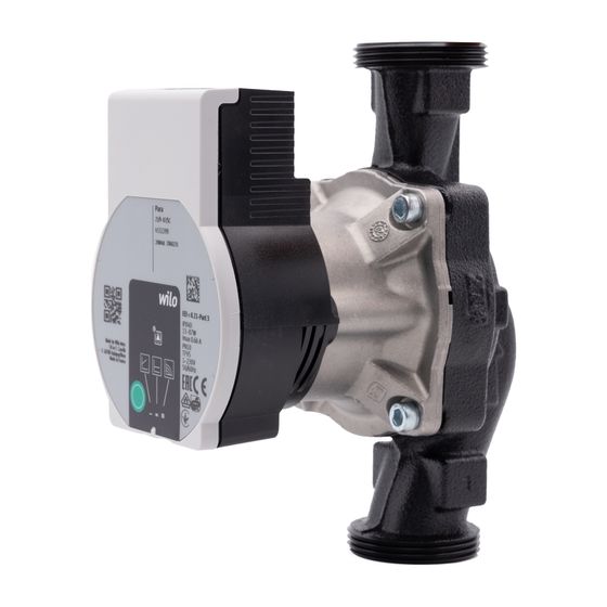Kermi Wilo Para RS 25/9 Self Controlled für Heizkreis ungemischt/gemischt Förderhöhe maximal 9m