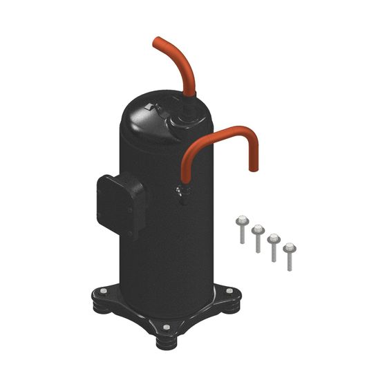 Kermi Scrollkompressor mit Dämpfer und Leitungen für x-change dynamic pro L, W90851