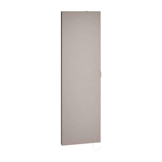 Kermi E-Panel Plan vertikal elektrischer Flachheizkörper 1800x74x400mm, 750W, mit Stecker, Regler rechts, Weiß