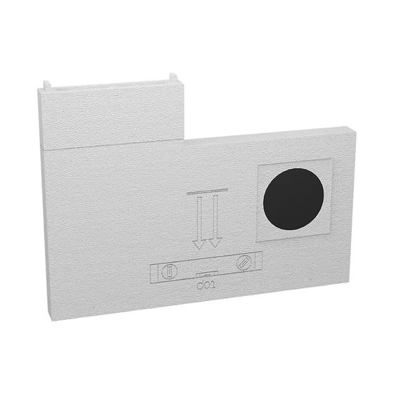 Kermi x-well Laibungselement Top DN 160, für Pendellüfter, Tiefe 60mm
