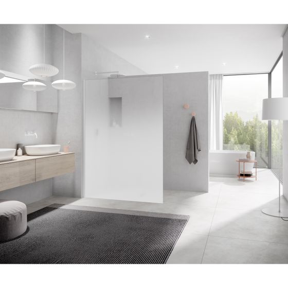 Kermi WALK-IN XC WIO 1000x 2000 BV: 980-990 WES White Line STR3