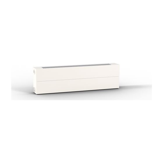 Kermi Konvektor Typ 21 70x72x700mm, mit Abdeckung, 244W bei 75/65/20 Grad C, Weiß