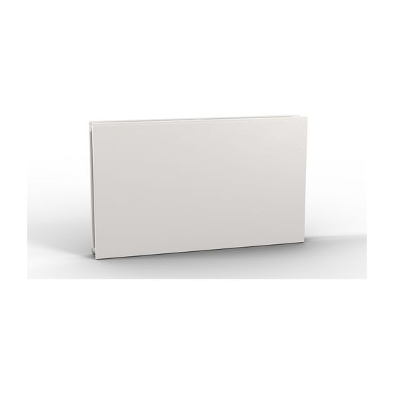 Kermi Plan-K therm-x2 Hygiene Flachheizkörper glatt Typ 30 905x157x1205mm, 2251W bei 75/65/20, ohne Abd., Winkelkonsole, Weiß