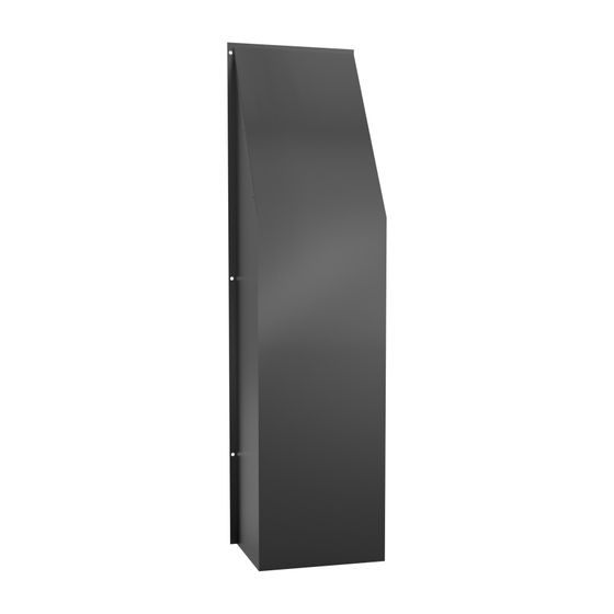 Kermi Anschlussabdeckung für x-change Dynamic pro S, M, L zum Schutz der Anschlussleitungen vor Witterungseinflüssen