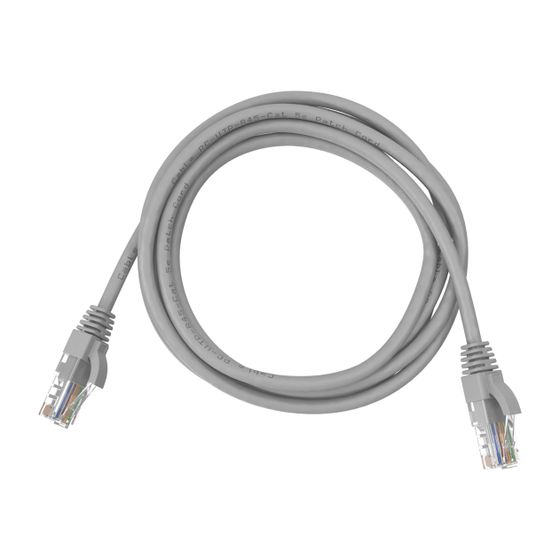 Kermi Patchkabel RJ45 CAT6 Grau, Länge 3m