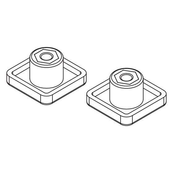 Kermi Schraubensatz 19mm BC, 6033527