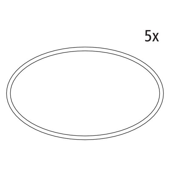Kermi O-Ring Set Duscheinsatz E90, EBTL EBBA007, 2535373