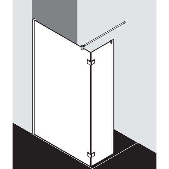 Kermi WALK-IN MENA WBL 1000x 2000 BV: 975-995 SIHG ESG klar