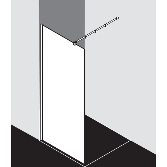 Kermi WALK-IN XB WIW 1200x 2000 BV: 1180-1200 SIHG ESG STR3 CLE