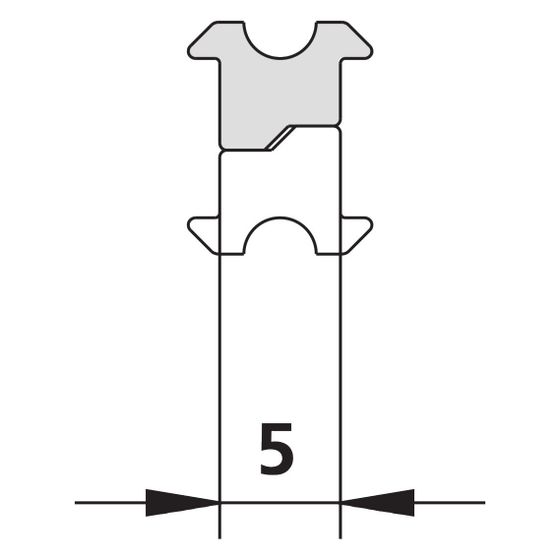 Kermi Magnetleiste 9084, 2000mm, mit Magnetprofil bis 2000mm, 2209458
