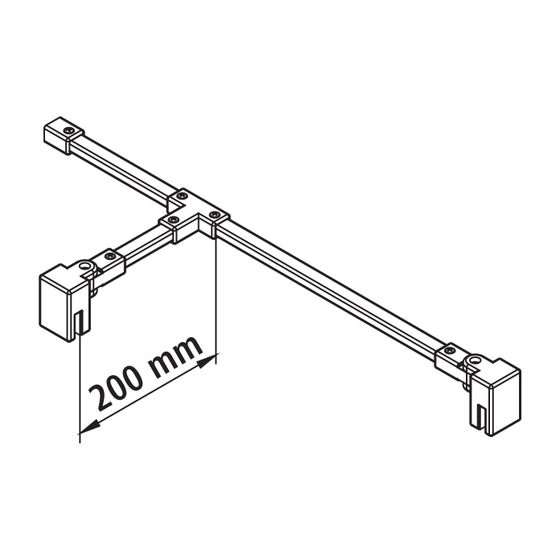 Kermi Stabilisierung Liga SSSFW, Silber Mattglanz, 1200mm Höhe, 2535960