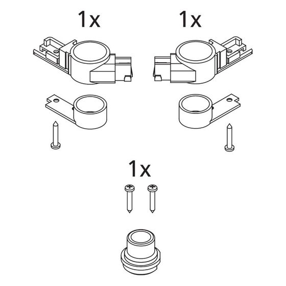 Kermi Lager Set unten, EBI2013, Weiß, 2534178