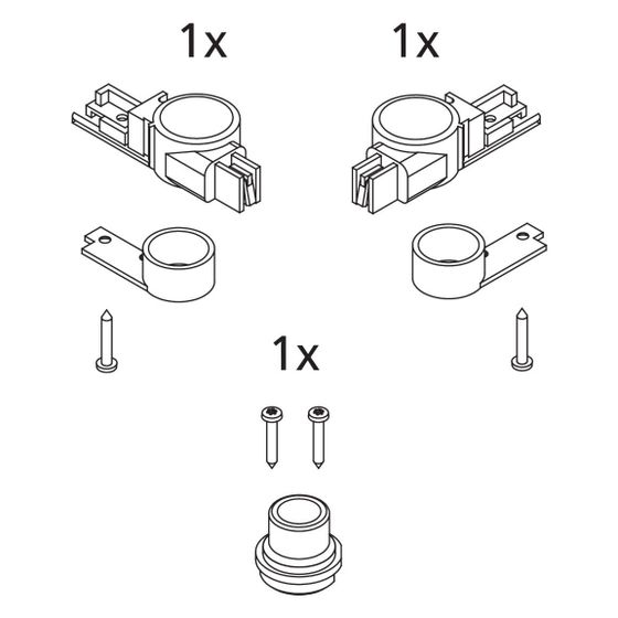 Kermi Lager Set unten, EBI2016, Silber Mattglanz, 2534197