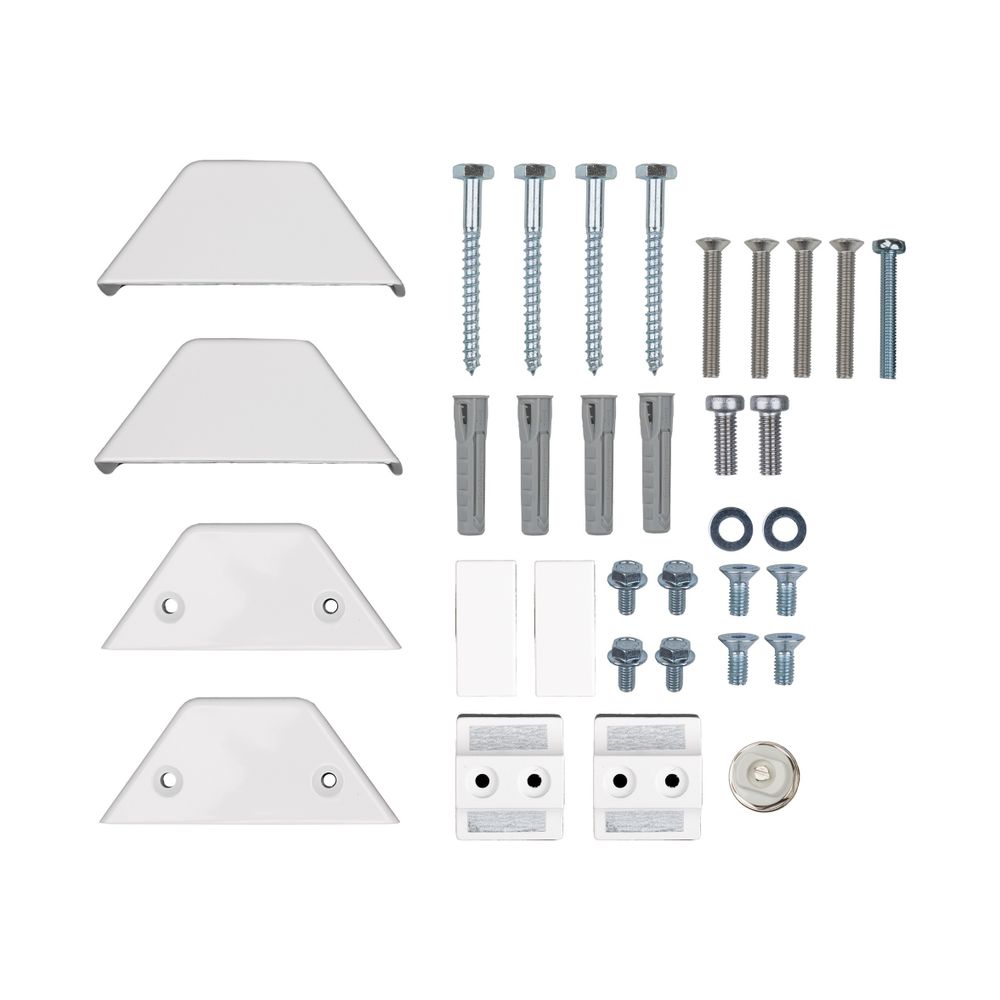 Kermi Befestigungsset Diveo, Credo Half round, Credo Half flat, Weiß... KERMI-ZB04040001 4037486610658 (Abb. 2)