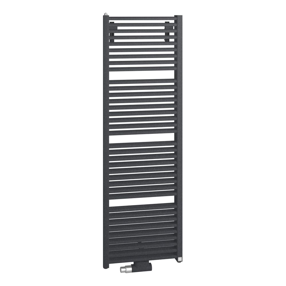 Kermi Duett Badheizkörper 1492x74x634mm Anschluss mittig und seitlich 1332W bei ... KERMI-DUN2M150060JXXK 4063769297063 (Abb. 1)