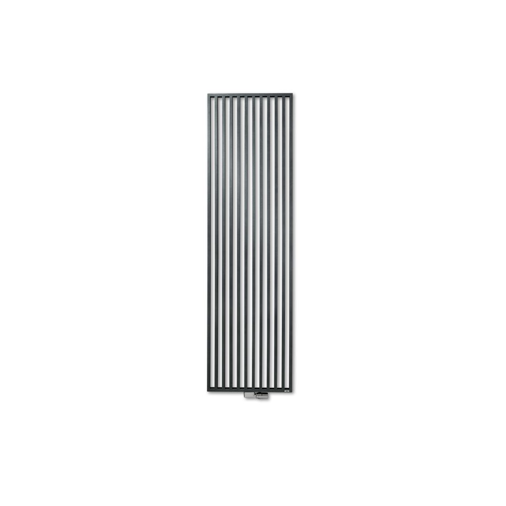Kermi Arche Designheizkörper vertikal Schwarz Soft 1800x45x470mm 1050W bei 75/65... KERMI-D9N1718470306XK 4063769619766 (Abb. 1)