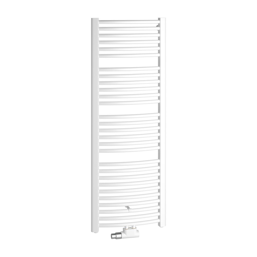 Kermi Basic-50 R gebogen Badheizkörper 804x51x450mm, Anschluss mittig/seitlich, ... KERMI-ER01M0800452XXK 4037486679945 (Abb. 7)