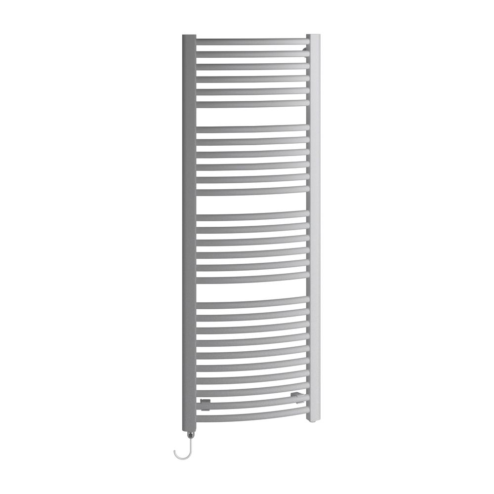 Kermi Basic R-E gebogen elektrischer Badheizkörper Glanzsilber Metallic 804x51x4... KERMI-ERE10080045WSXK 4051487283680 (Abb. 3)