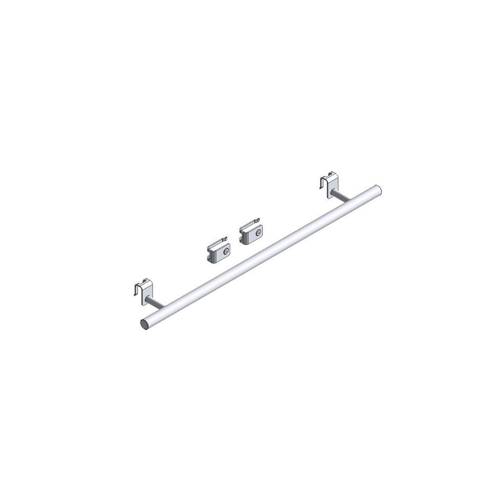Kermi Handtuchbügel horizontal Universal rund, 680mm, Weiß... KERMI-ZC01420002 4063769472149 (Abb. 1)