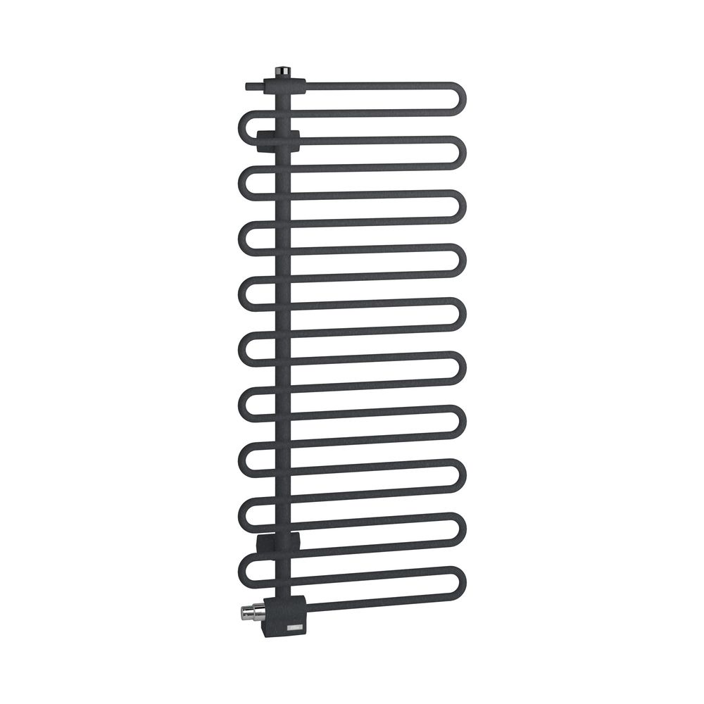 Kermi Icaro Designheizkörper 1446x58x400mm, 462W bei 75/65/20 Grad C, Anthracite... KERMI-CRV1A140040JXXK 4063769295083 (Abb. 2)