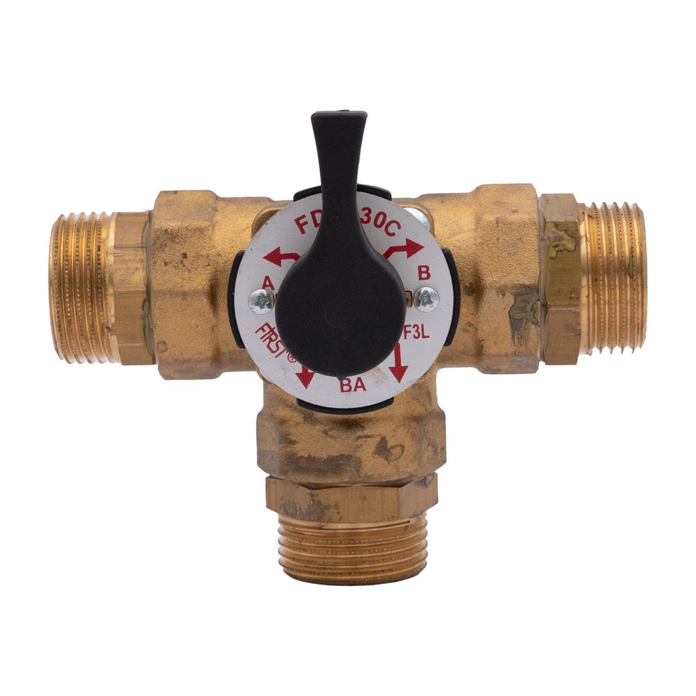 Kermi 3-Wege-Umschaltventil 1 1/4" für Dynamic Terra PC 18... KERMI-W90453 4037486166131 (Abb. 1)