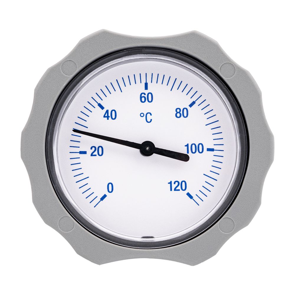 Kermi Thermometer für Hydromodul/Heizkreis, Blau... KERMI-W90652 4063769226476 (Abb. 1)