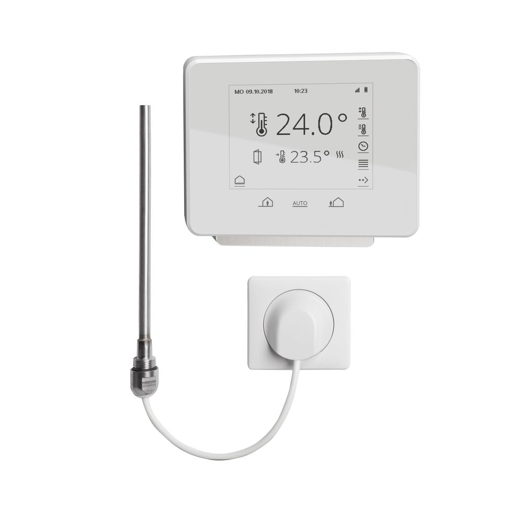 Kermi Elektro Set WRX Regler mit 400W Heizeinsatz, Weiß/Weiß... KERMI-ZE03150003 4051487963704 (Abb. 2)
