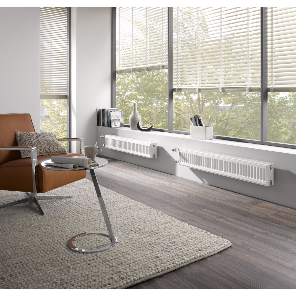 Kermi Profil-K therm-x2 FlachheizkörperTyp 33 Weiß Seidenglanz 700x155x1800mm mi... KERMI-FK0330701801N1K 4063769396803 (Abb. 1)