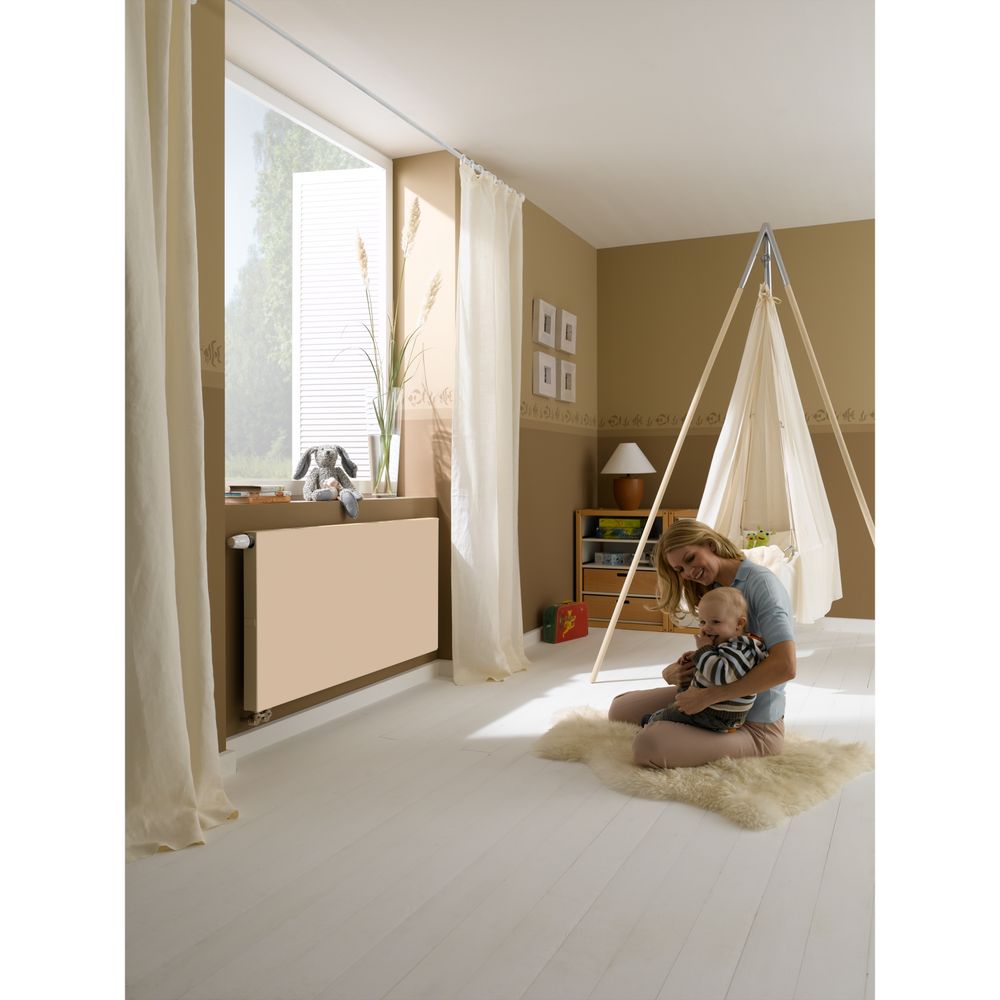 Kermi Plan-V therm-x2 Flachheizkörper glatt Typ 12 705x66x705mm, 890W bei 75/65/... KERMI-PTV120700701R1K 4063769416365 (Abb. 8)
