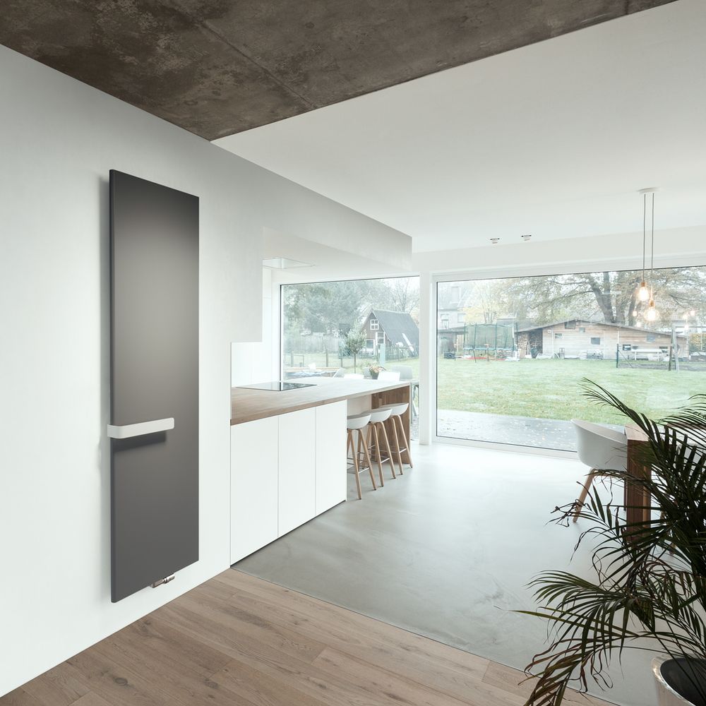Kermi Niva Soft Designheizkörper vertikal Typ 21 Weiß Soft 2020x119x740mm 2417W ... KERMI-D8N2R20700508XK 4063769630235 (Abb. 2)