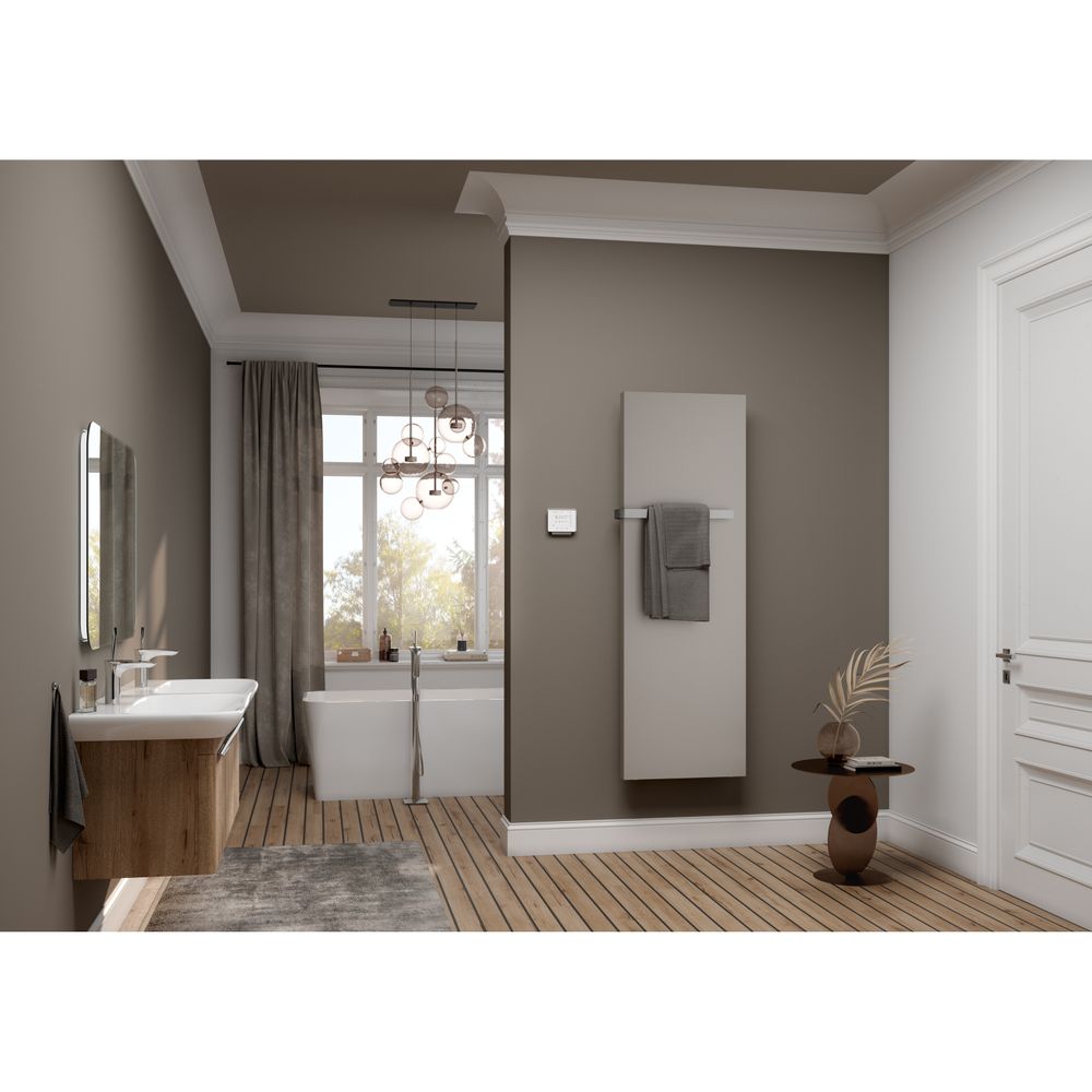 Kermi Rubeo-E-Handtucherwärmung Infrarotheizkörper 1525x470x66mm WRS 280W, Weiß... KERMI-PSS2E15500114XK 4063769357835 (Abb. 5)