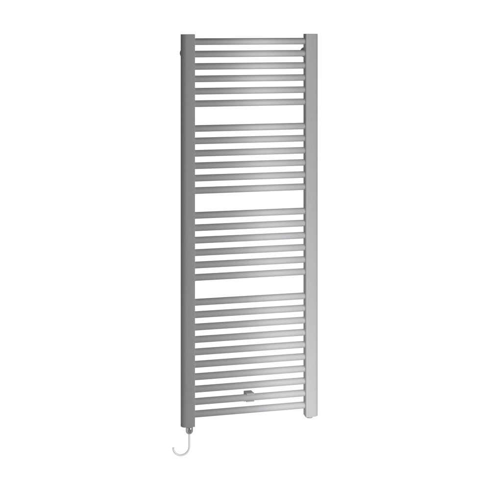 Kermi Basic-E gerade elektrischer Badheizkörper Glanzsilber Metallic 804x35x450m... KERMI-E0E10080045WTXK 4051487283291 (Abb. 7)