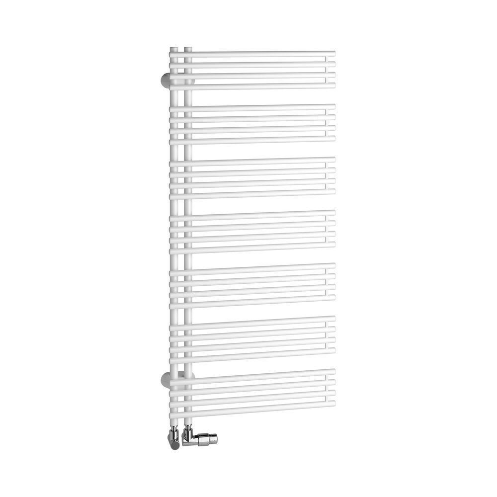 Kermi Diveo Designheizkörper 1700x46x600mm, Anschluss mittig rechts, 940W bei 75... KERMI-DVN1A1700602WXK 4037486406671 (Abb. 8)