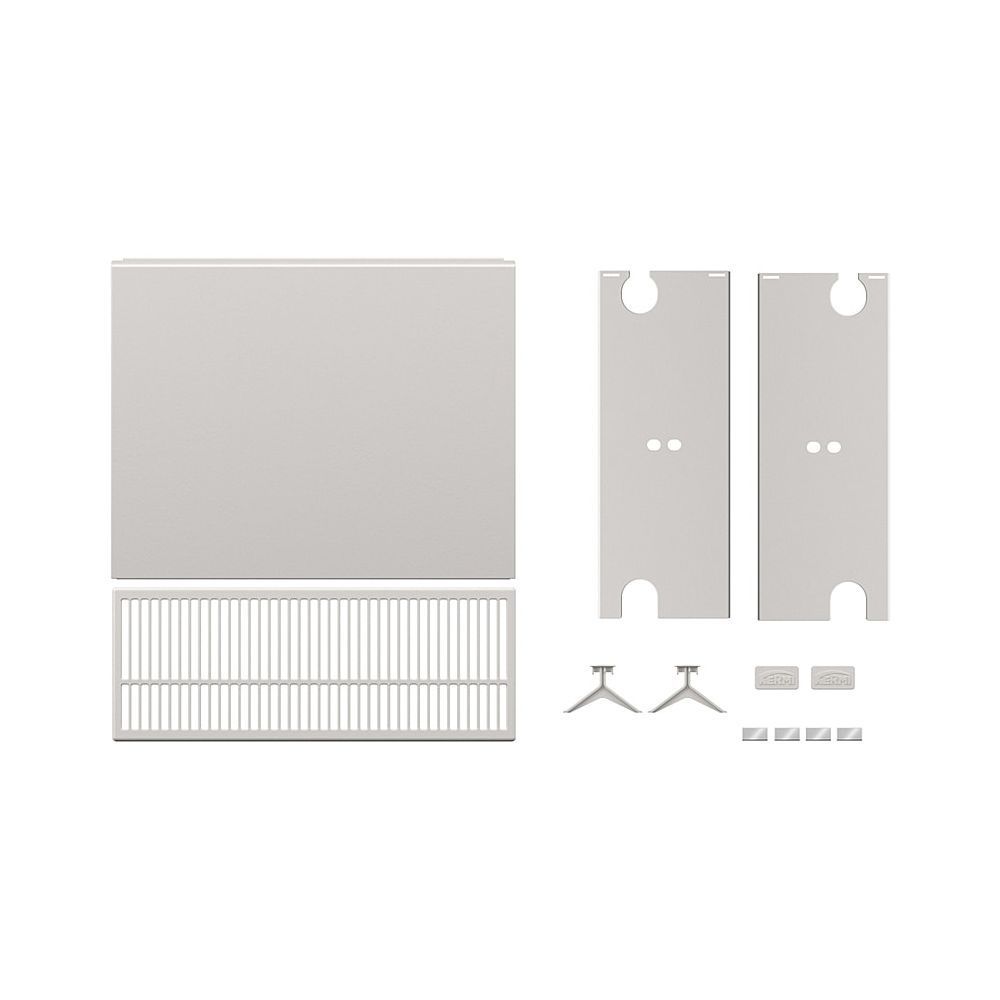 Kermi Upgrade Set Heizkörperverkleidung Plan Typ 33 600x500 Glanzsilber Metallic... KERMI-ZA02340156 4063768743004 (Abb. 2)