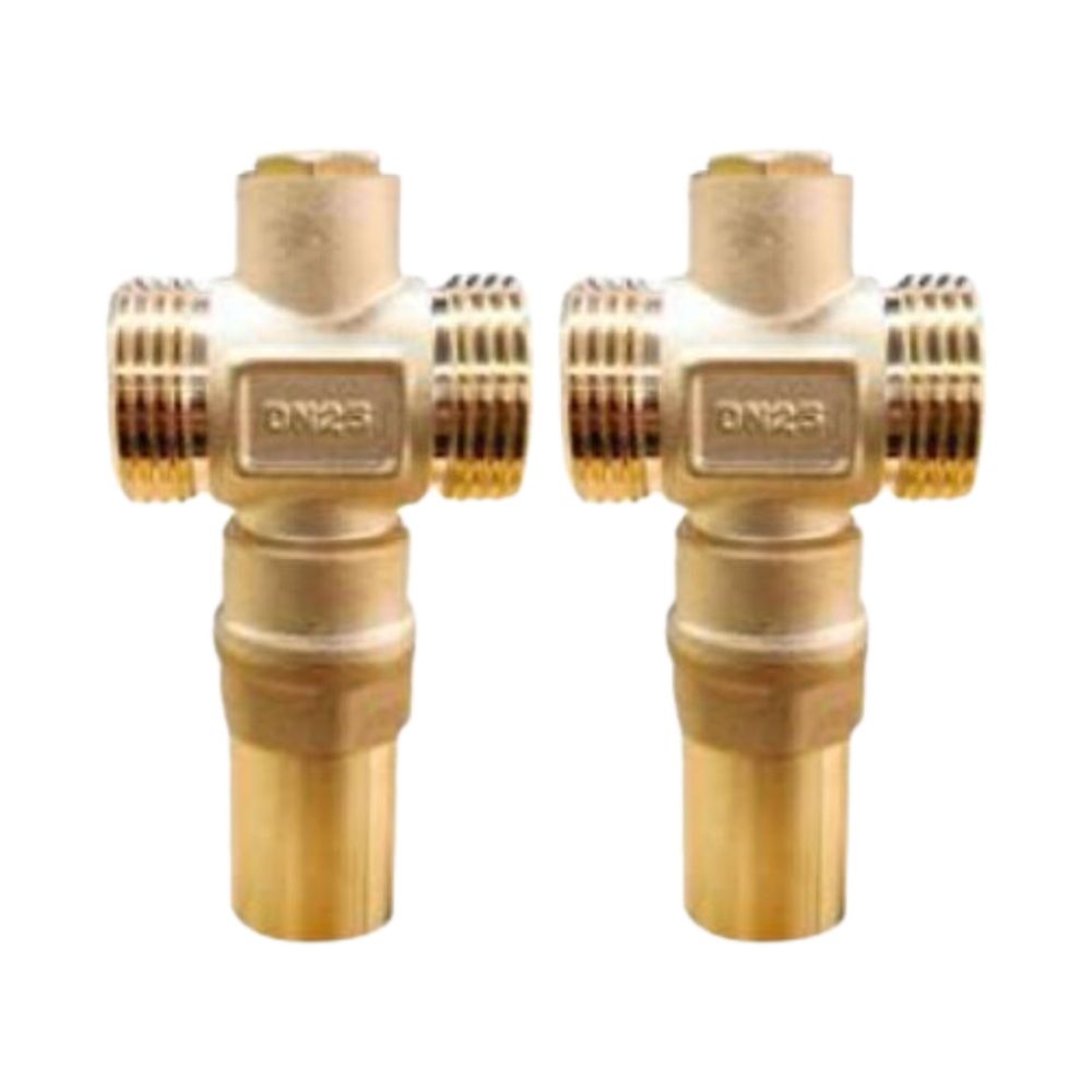 Kermi Frostschutzventilset 1 1/4" für x-change Dynamic pro S, M, L aus 2 thermostatischen... KERMI-W40732 4051487931123 (Abb. 1)