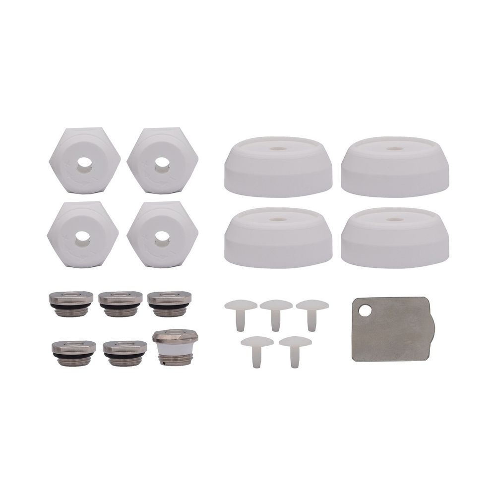 Kermi Befestigungsset Decor Arte Pure, Weiß, ZB05060001... KERMI-ZB05060001 4037486655581 (Abb. 2)