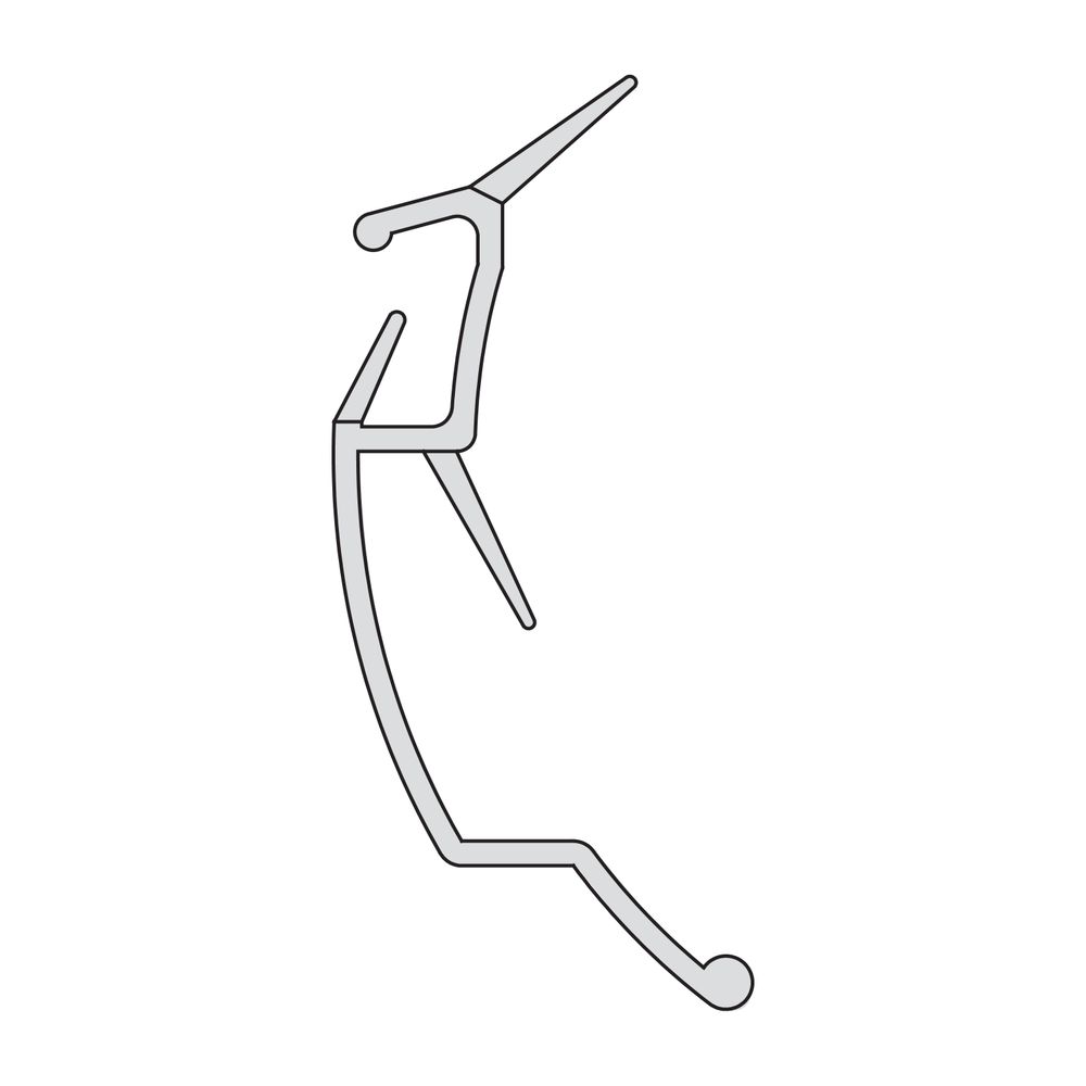 Kermi Dichtleiste x1, 4299, 2000mm, mit Gleitdichtung senkrecht bis 2000mm, 2529779... KERMI-2529779 4051484921158 (Abb. 2)